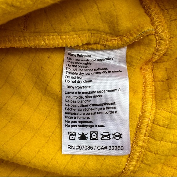 Outdoor Research Women’s Large Mega Trail Mix Fleece Full Zip Saffron Hoodie - Picture 12 of 12